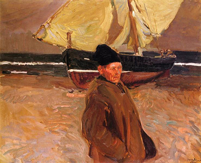 Old Valencian Fisherman Joaquin Sorolla